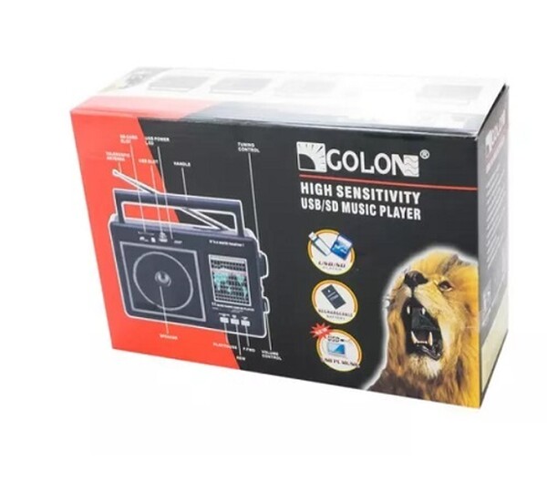 Радіоприймач Golon RX-99UAR (чорний) Радіоприймач Golon RX-99UAR (чорний)