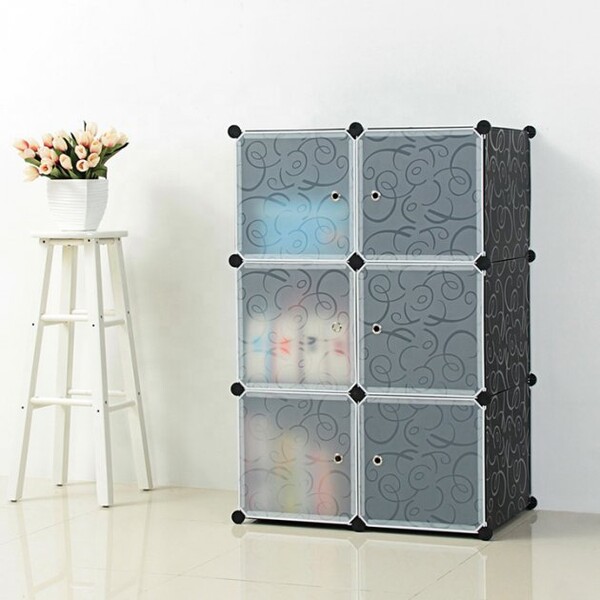 Пластикова шафа Storage Cube Cabinet MP-39-61, 7 секцій Пластикова шафа Storage Cube Cabinet MP-39-61, 7 секцій