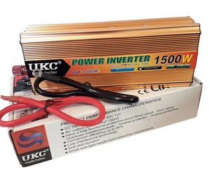 Перетворювач напруги UKC 1500 Вт 24v 220v інвертор 1500w 24в 220в Перетворювач напруги UKC 1500 Вт 24v 220v інвертор 1500w 24в 220в