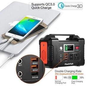 Зарядна електростанція акумуляторна портативна Flashfish E200 200W 40800 mAh Portable Power Station (WX300) Зарядна електростанція акумуляторна портативна Flashfish E200 200W 40800 mAh Portable Power Station (WX300)