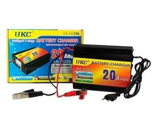 Зарядний пристрій акумулятора UKC Battery Charger 20A MA 1220A black Зарядний пристрій акумулятора UKC Battery Charger 20A MA 1220A black