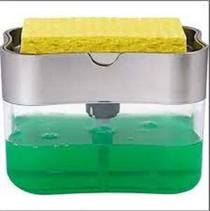 Дозатор Мила Soap Pump Sponge Caddy (0115) Дозатор Мила Soap Pump Sponge Caddy (0115)