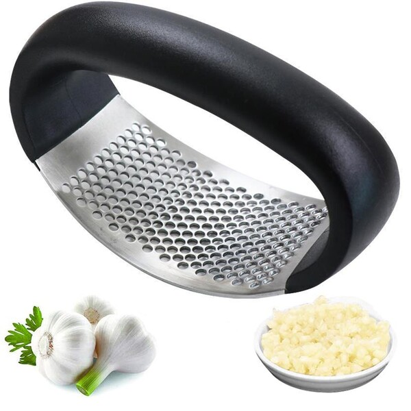 Часник Прес для часнику з нержавіючої сталі Garlic Press Часник Прес для часнику з нержавіючої сталі Garlic Press