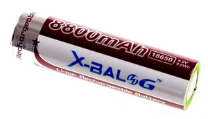 Акумулятор 18650 X-Balog 8800mAh 4.2V Li-ion літієва акумуляторна батарея Акумулятор 18650 X-Balog 8800mAh 4.2V Li-ion літієва акумуляторна батарея