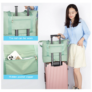 Запасна складна дорожня сумка Travel Bags для Чемодану рожева Запасна складна дорожня сумка Travel Bags для Чемодану рожева