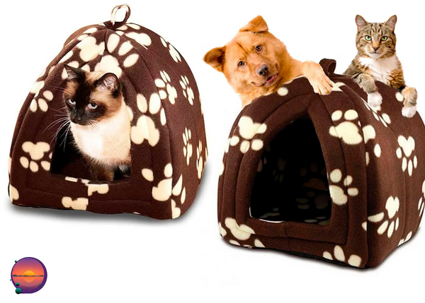 М'який будиночок Pet Hut для собак та кішок М'який будиночок Pet Hut для собак та кішок